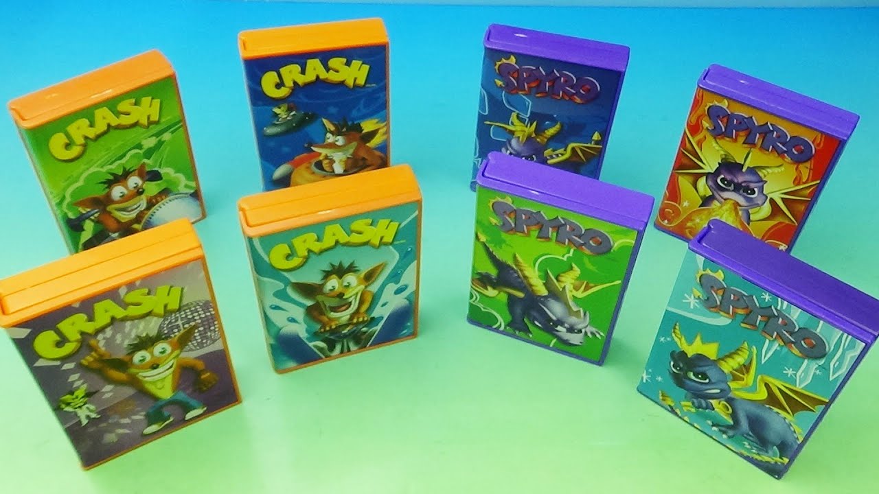 McDonald's 2005 Crash & Spyro Handhelds: Retro Review