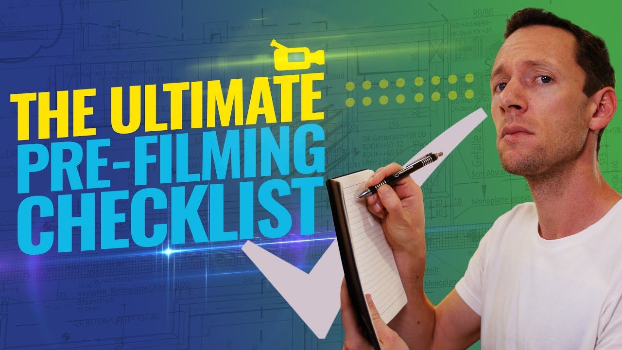8-Step Video Shoot Checklist to Save Time & Avoid Mistakes