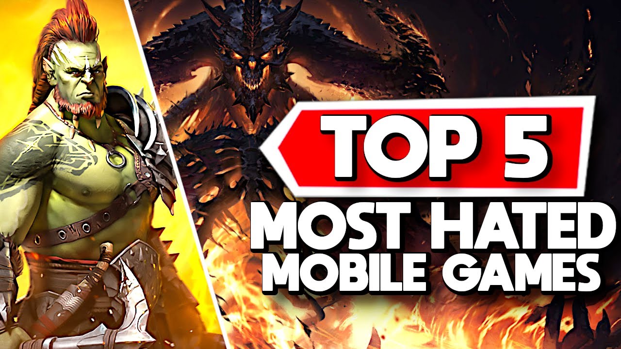 Top 5 Most Hated Mobile Games: Are They Truly Bad?