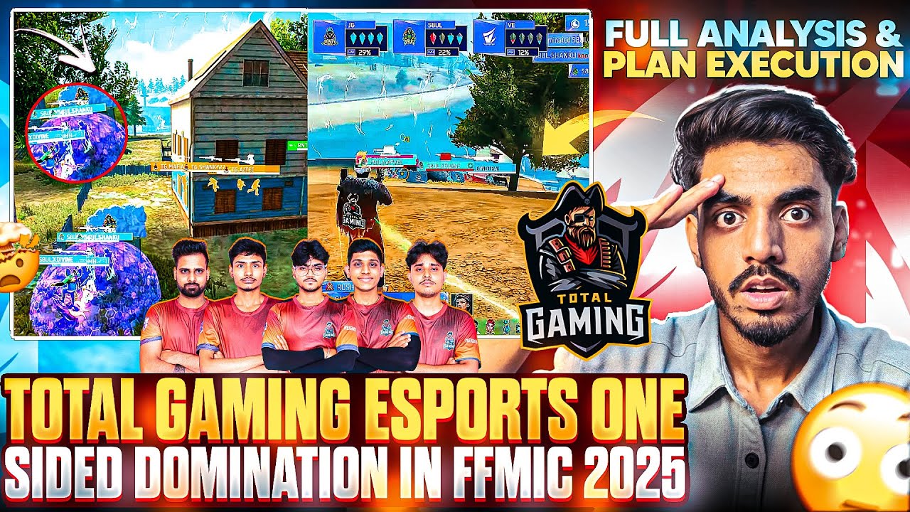 Total Gaming Esports' FF MIC 2025 Domination Tactics Revealed