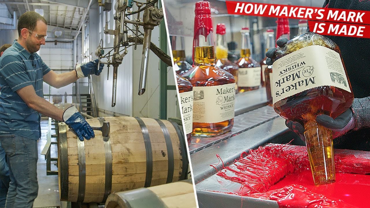 How Maker's Mark Crafts Iconic Bourbon: Barrel to Bottle