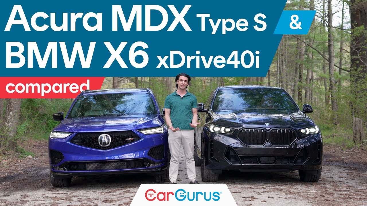 Acura MDX Type S vs BMW X6: Luxury SUV Comparison 2024