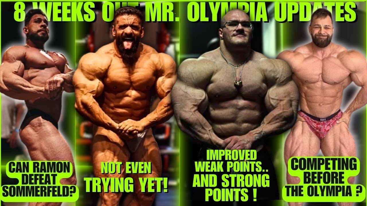 2025 Olympia Contenders: 8-Week Progress Analysis