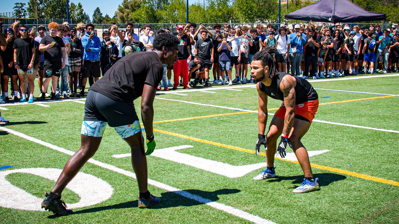 Bay Area Football Grippers: Receiver vs DB Techniques Revealed
