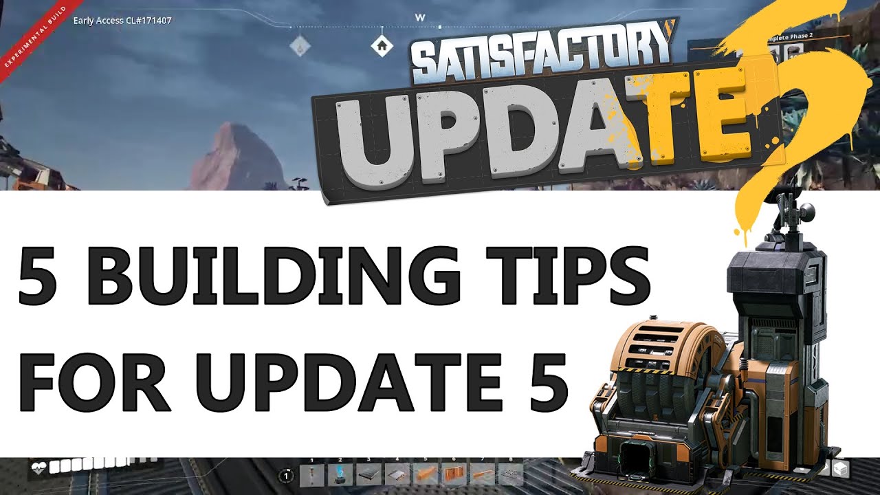 5 Pro Tips to Add Depth & Texture in Satisfactory Buildings