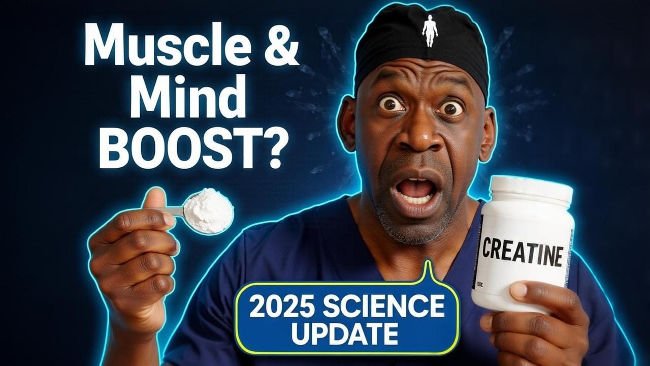 Creatine Benefits Beyond Muscle: Brain, Women's Health & Safety
