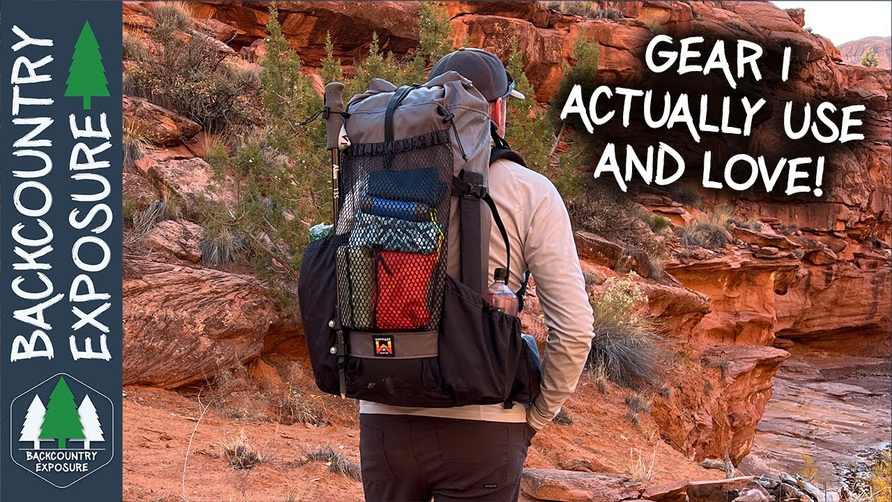 Essential Desert Backpacking Gear: 50L Late Fall Loadout