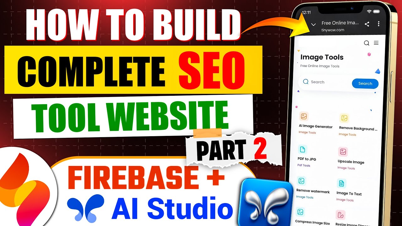 Build SEO Tools Website with Firebase & Gemini API Integration