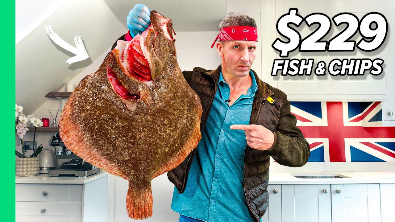 Luxury Fish & Chips: London's £229 Turbot Experiment