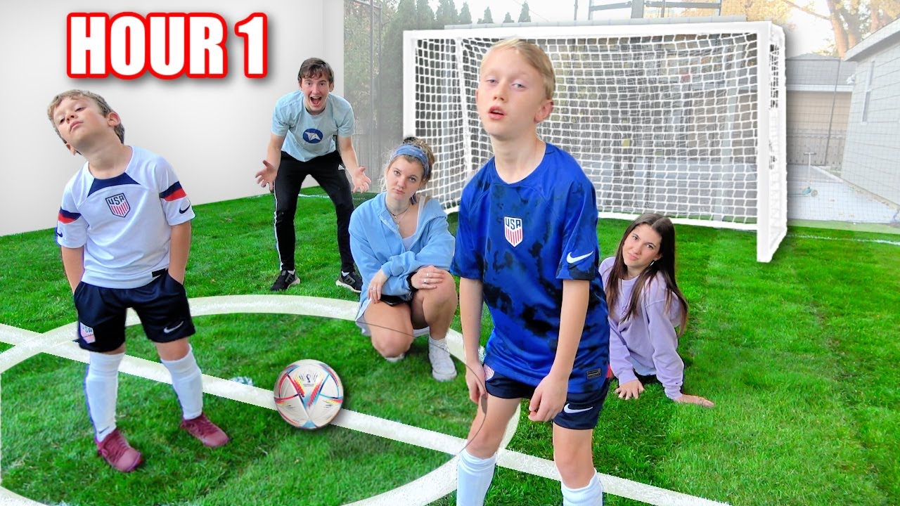 5 Backyard Soccer Challenges: Last One Standing Wins!