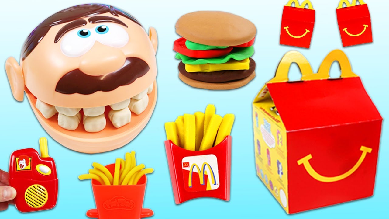 Creative Play-Doh Food Tutorial: McDonald's Meals & Sweets