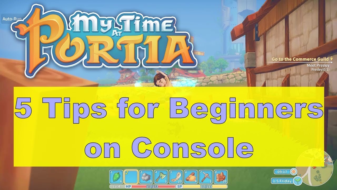 My Time at Portia Switch Beginner Tips: 5 Essential Steps