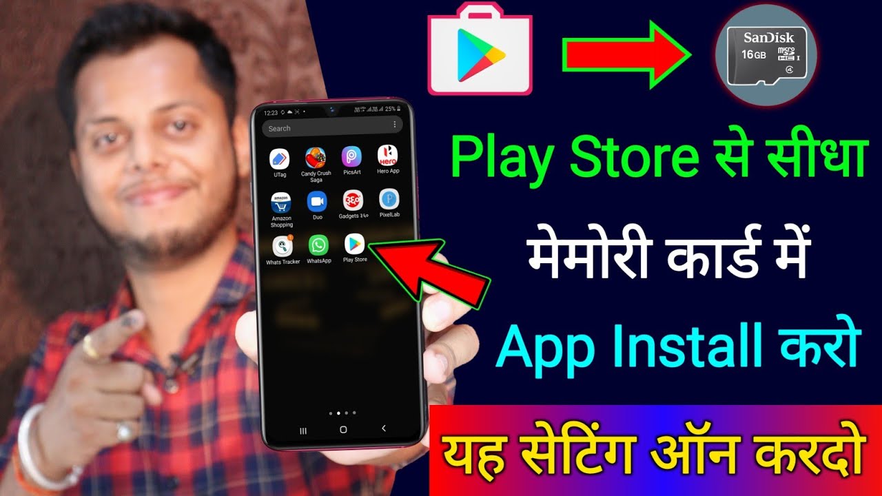 title：How to Force Apps to Install on External Storage (No Apps)