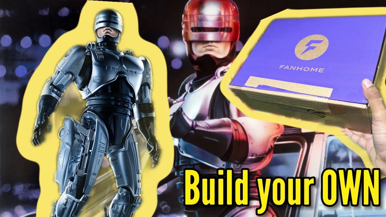 Fanhome RoboCop Subscription Review: Premium Buildable Model Unboxed