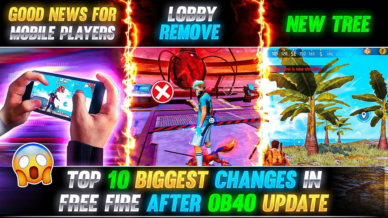 Free Fire OB40 Update: 10 Biggest New Features