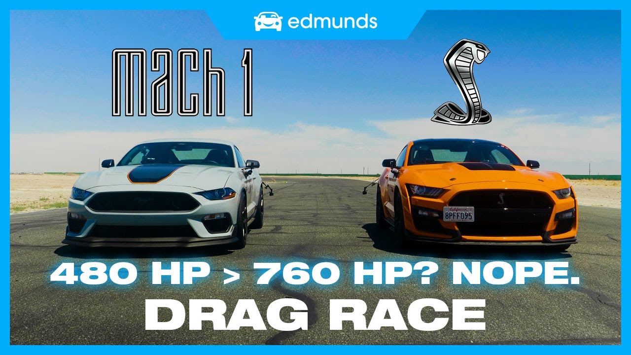 Ford Mustang Mach 1 vs Shelby GT500: Real-World Drag Race Results