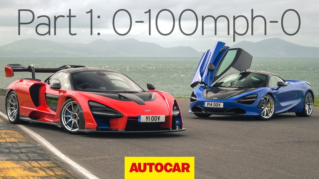 title：McLaren Senna vs 720S: 0-200-0 Test Results & Speed Comparison