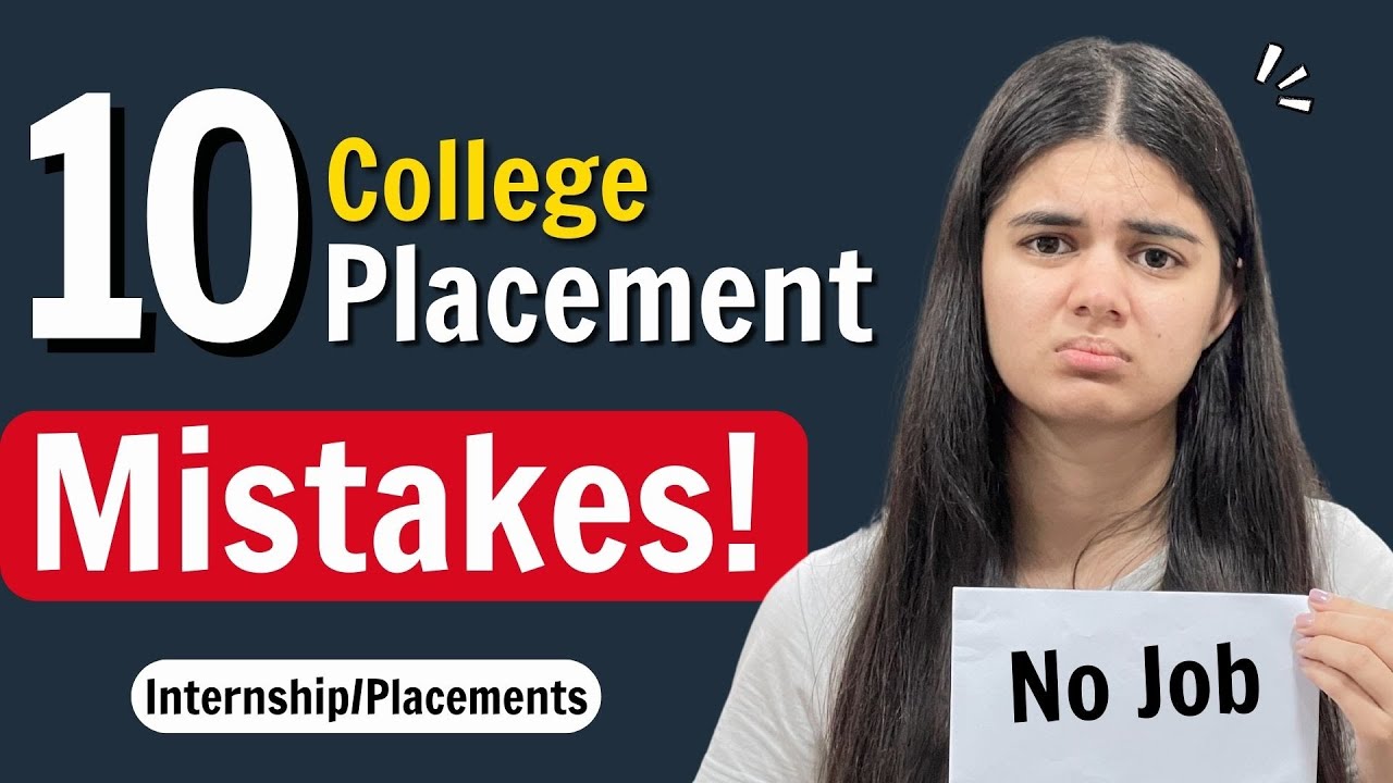 10 Placement Prep Mistakes Every Indian Student Must Avoid