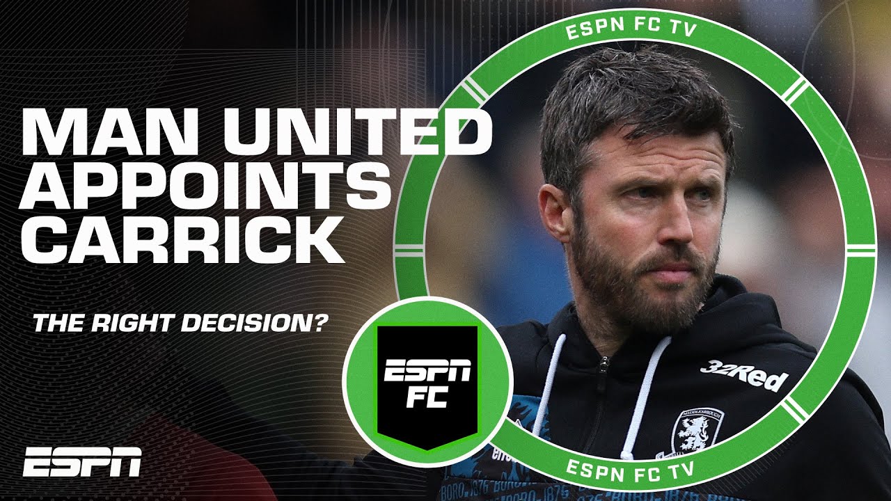 Why Michael Carrick is Man United's Interim Manager Choice