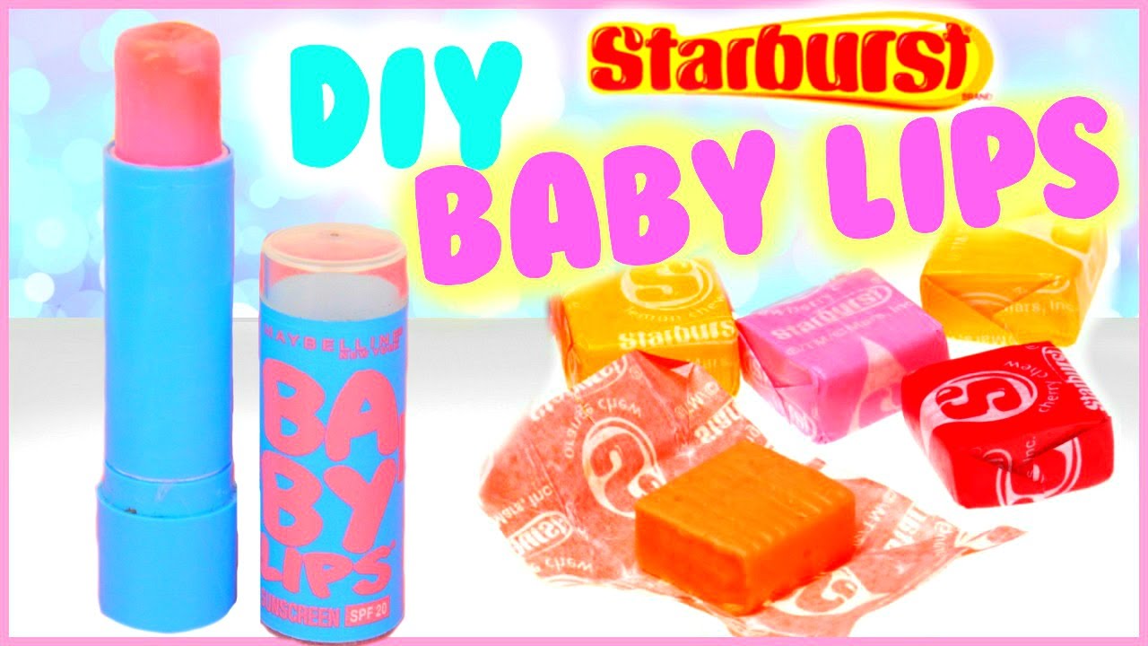 DIY Starburst Lip Balm Tutorial: Make Edible Candy Lip Care
