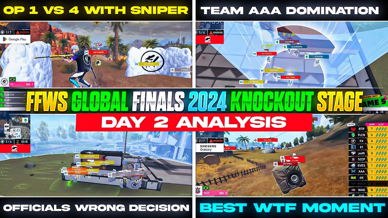 FFWS 2024 Day 2 Knockouts: Dominance, Drama & Key Takeaways