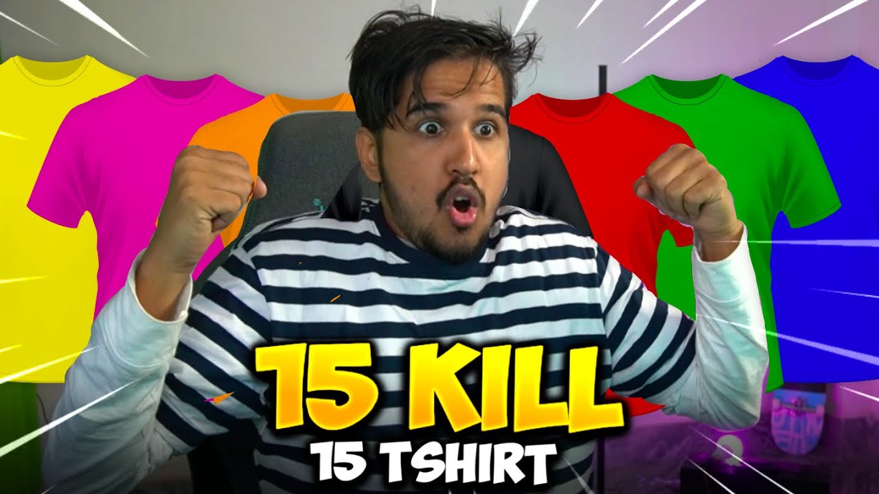 Free Fire T-Shirt Kill Challenge: Behind the Scenes