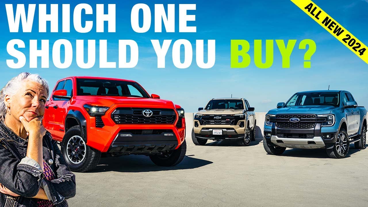 Ford Ranger vs. Chevrolet Colorado vs. Toyota Tacoma: Ultimate 2024 Comparison