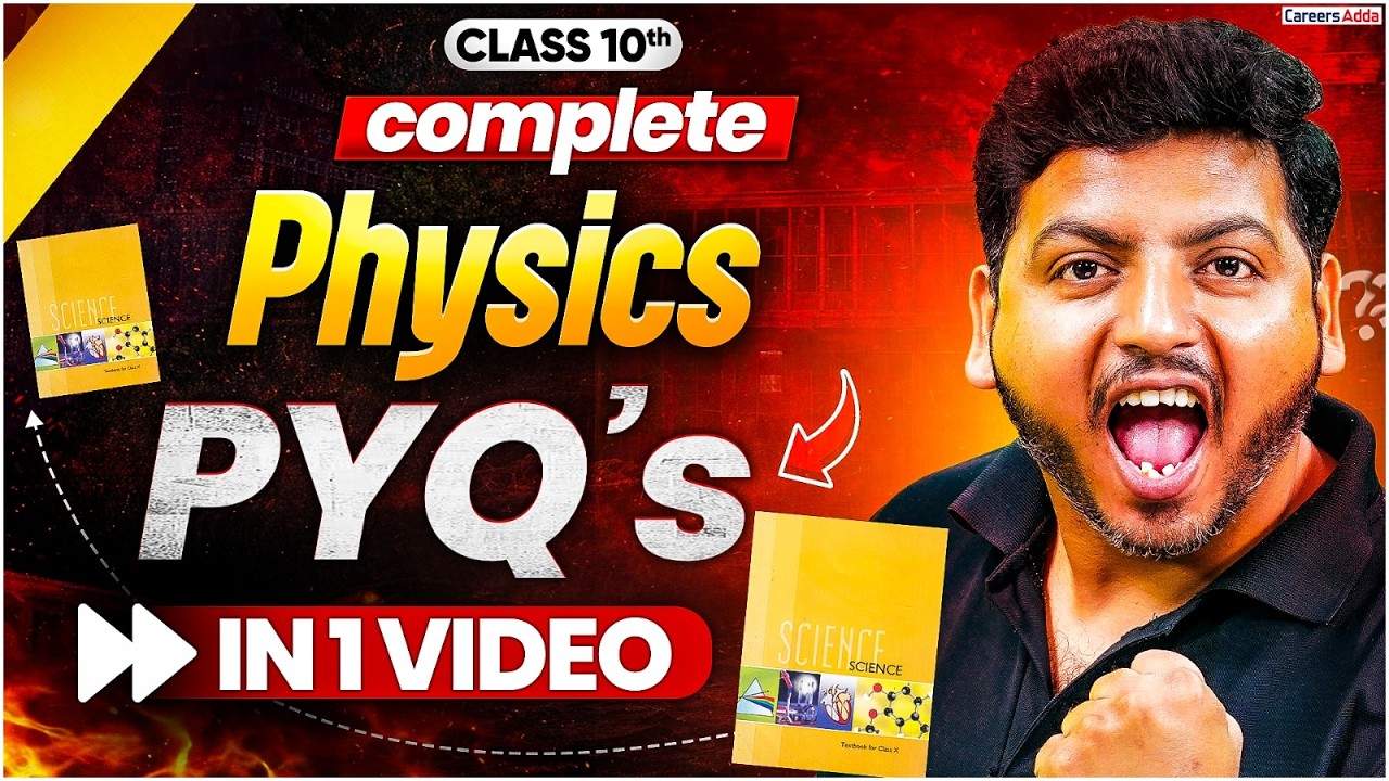 Physics Class 10 Board Prep: Top PYQs Solved for 80/80 Score