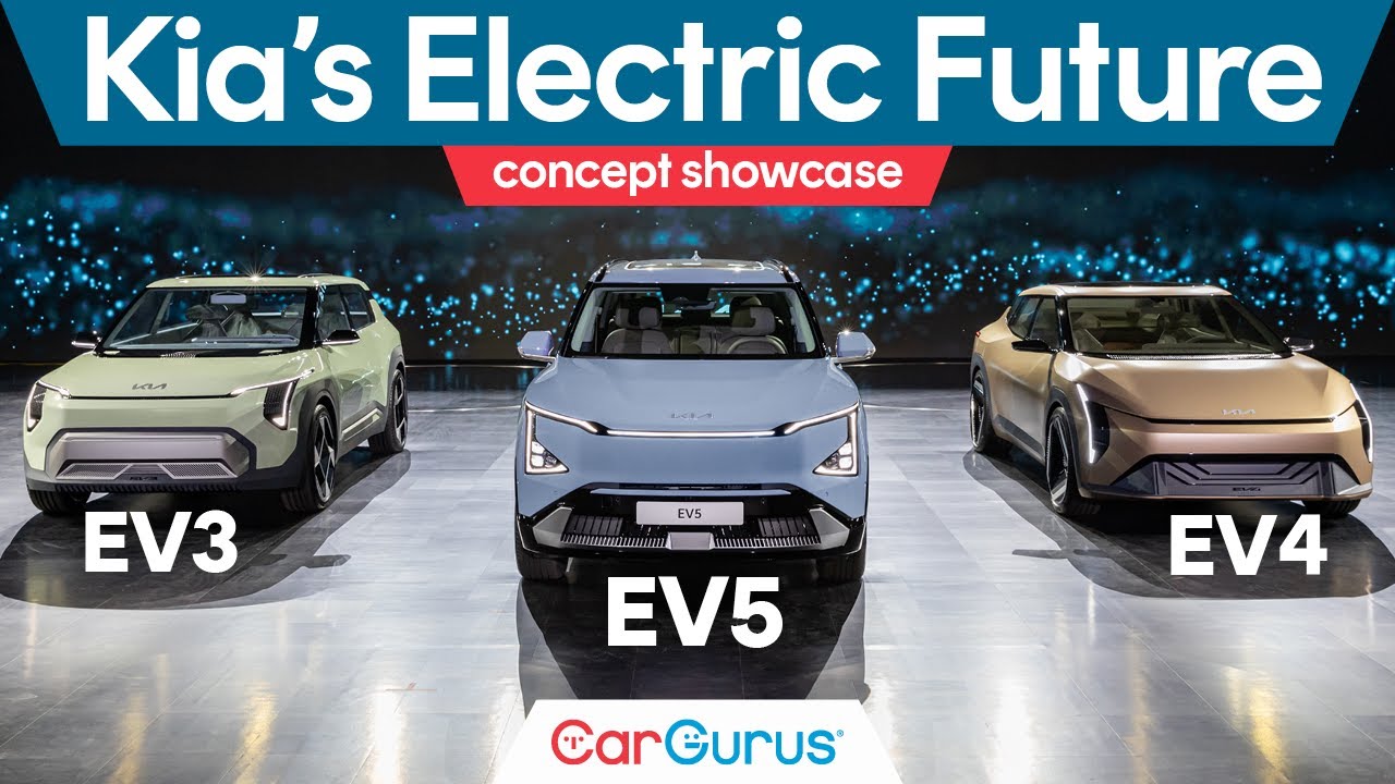Kia EV5, EV4, EV3 Concepts: Future EVs Analyzed