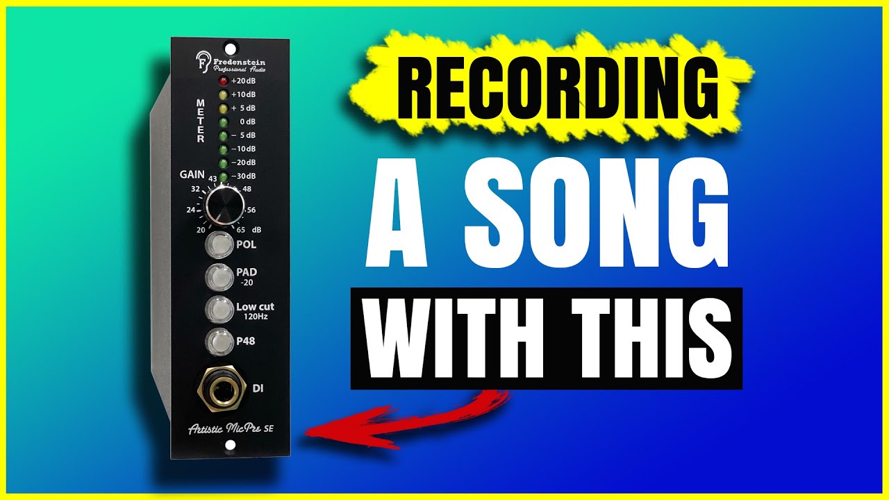 Fredenstein Mic pre SE Review: Affordable 500 Series Upgrade?