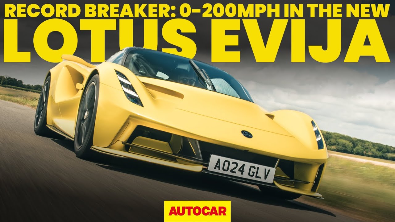 title：Lotus Evija: The Fastest Hypercar We’ve Tested (0-200mph in 1km)