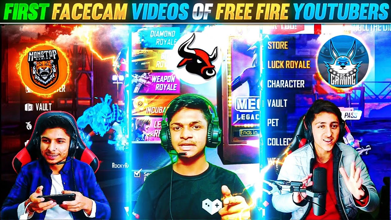 Iconic Free Fire Creators: Their First Face Reveal Moments!