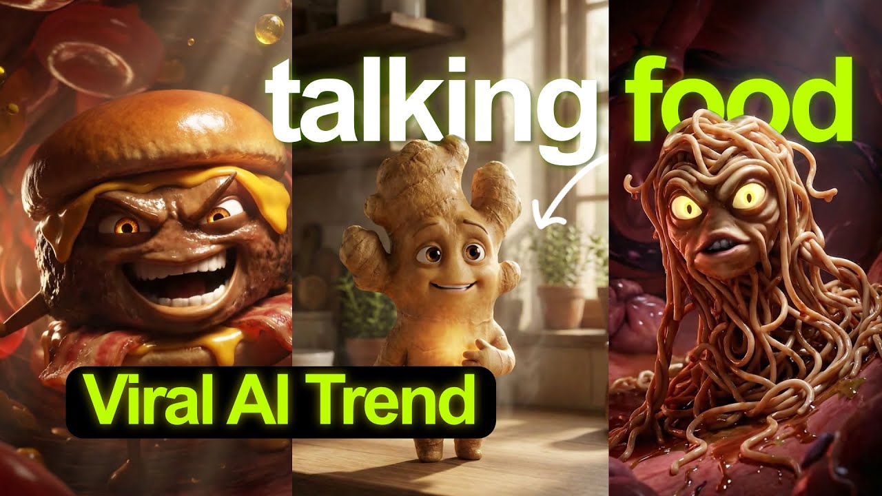 Create Viral Talking Food Reels: AI Instagram Guide (2024)