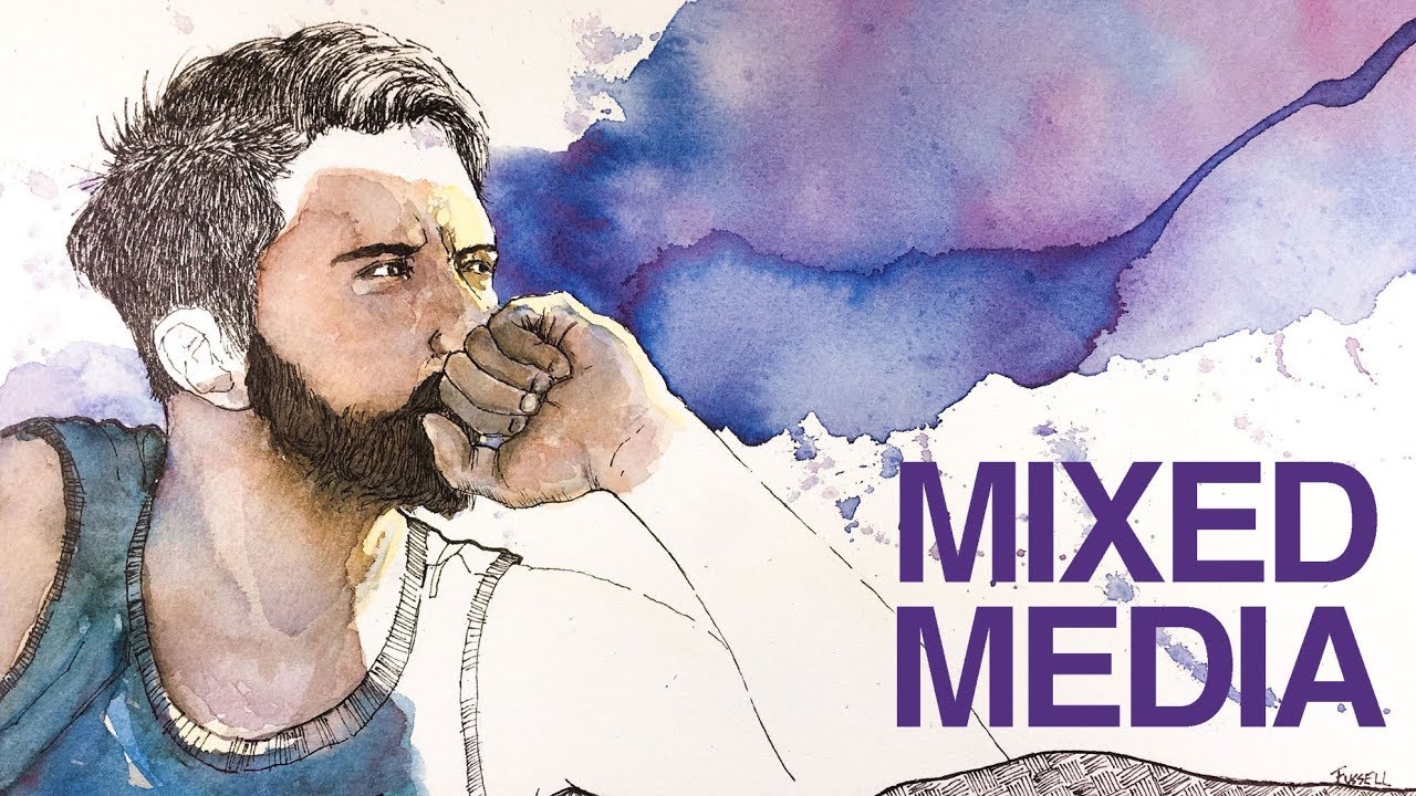 Mastering Focal Points with Watercolor and Ink Techniques