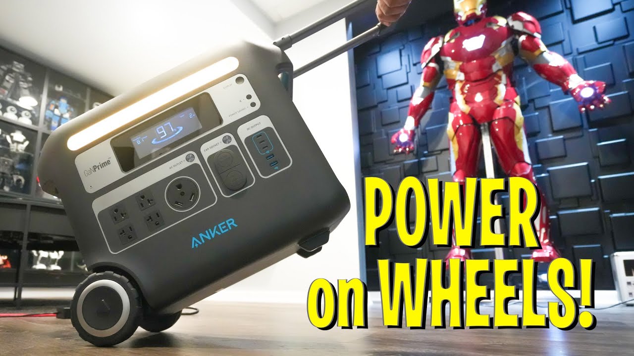 Anker 767 Review: 2400W Portable Power Station with Wheels & App