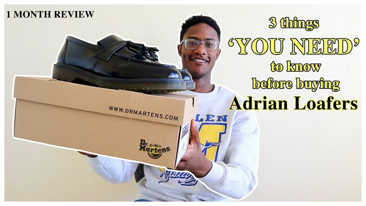 Doc Marten Adrian Loafers: 3 Essential Buying Tips