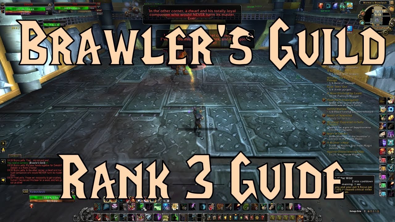 Brawler's Guild Rank 3 Boss Guide: WoW Battle for Azeroth Tactics