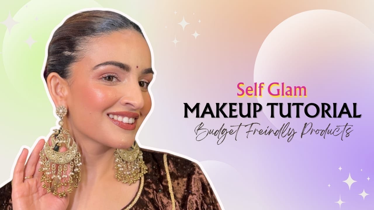 Budget Indian Makeup for Natural Glow | Step-by-Step Tutorial