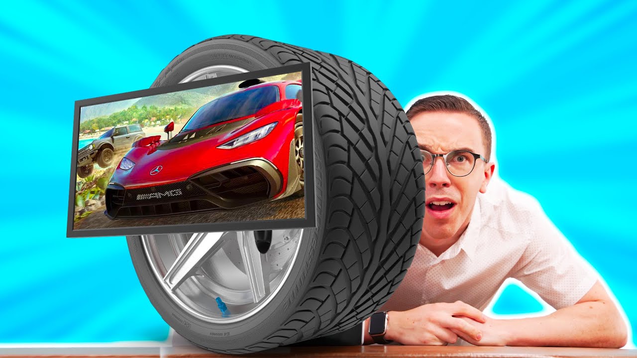 Building a Gaming PC Inside Sergio Perez's F1 Wheel