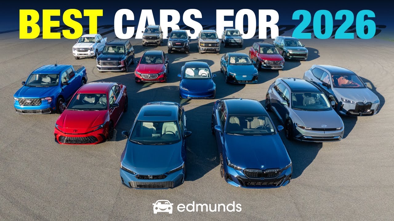 Edmunds Top 15 Best Cars of 2025: Tested Winners Revealed