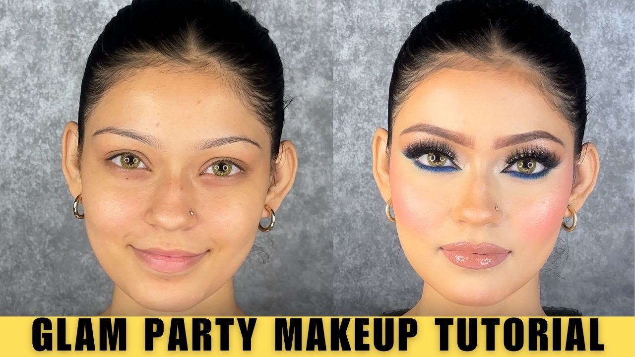 Affordable Glam Blue Accent Makeup Tutorial with Mars Cosmetics