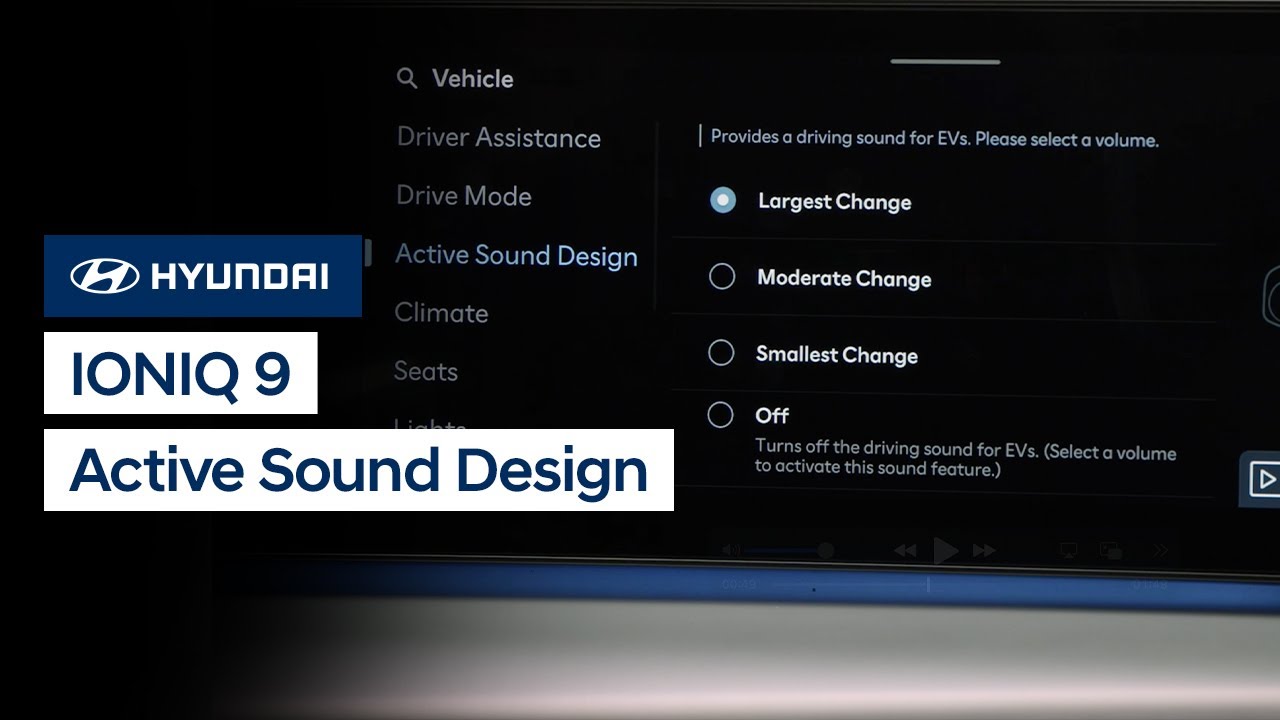 Customize Your Ioniq 9 Driving Sound: Active Sound Design Guide