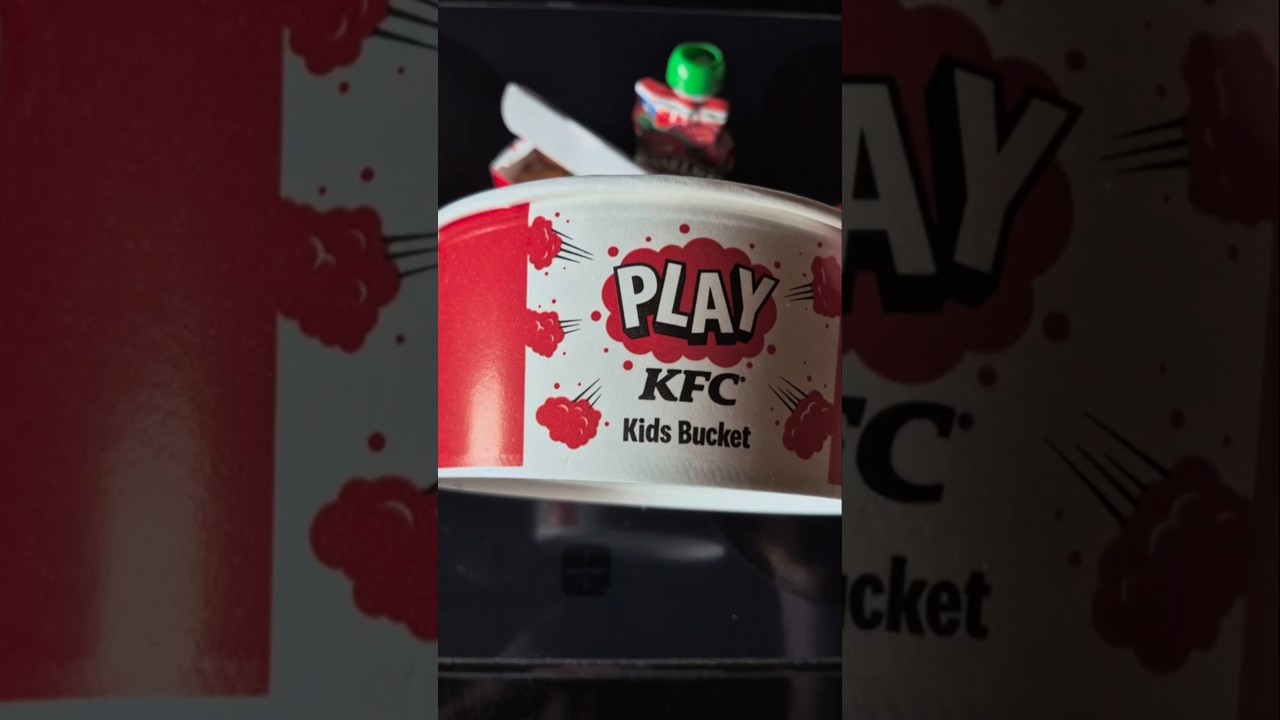 KFC Kids Bucket Review: Sticker Fun & Nugget Meals