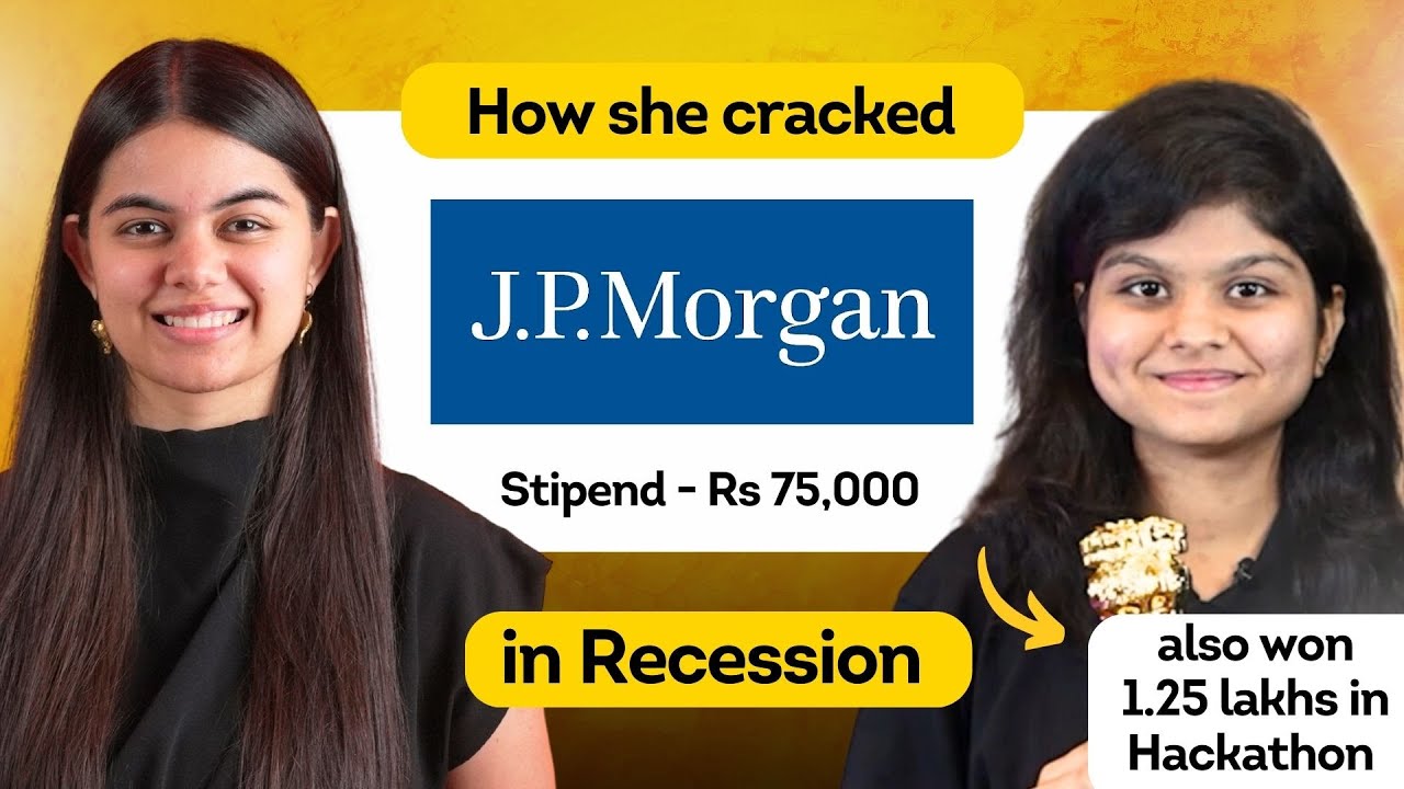 How to Land Top Tech Internships: NIT Surat Student’s JP Morgan Journey