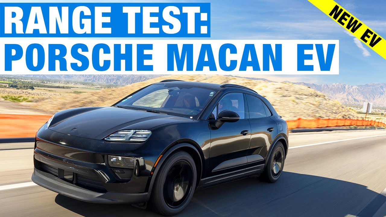 2024 Porsche Macan EV Highway Range Test Results