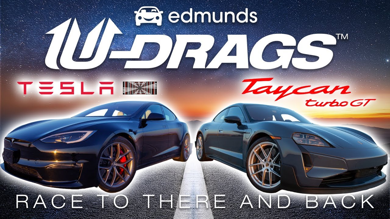 Tesla Plaid vs Porsche Taycan Turbo GT: EV Drag Race Results