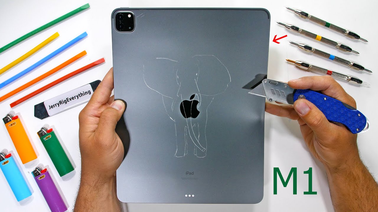 M1 iPad Pro Durability Test: Survives Bend, Burns & More