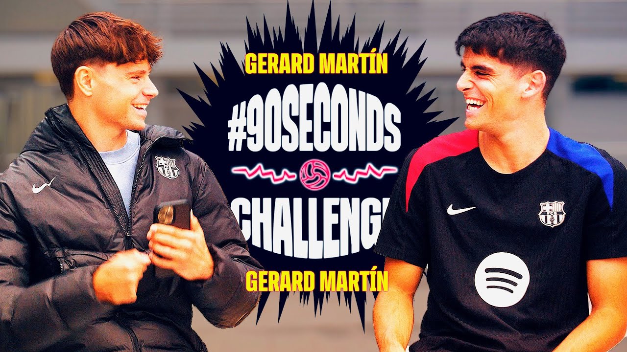 Gerard Martín's 90-Second Challenge: Personal Insights Revealed