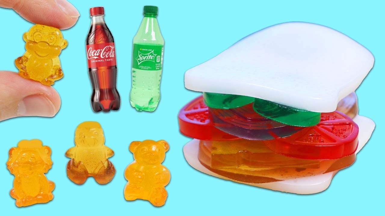 DIY Jell-O Sandwich and Soda Gummies Recipes Guide