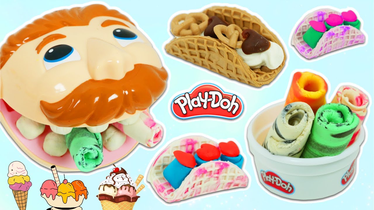 Make Play-Doh Ice Cream Desserts: 5 Creative Recipes
